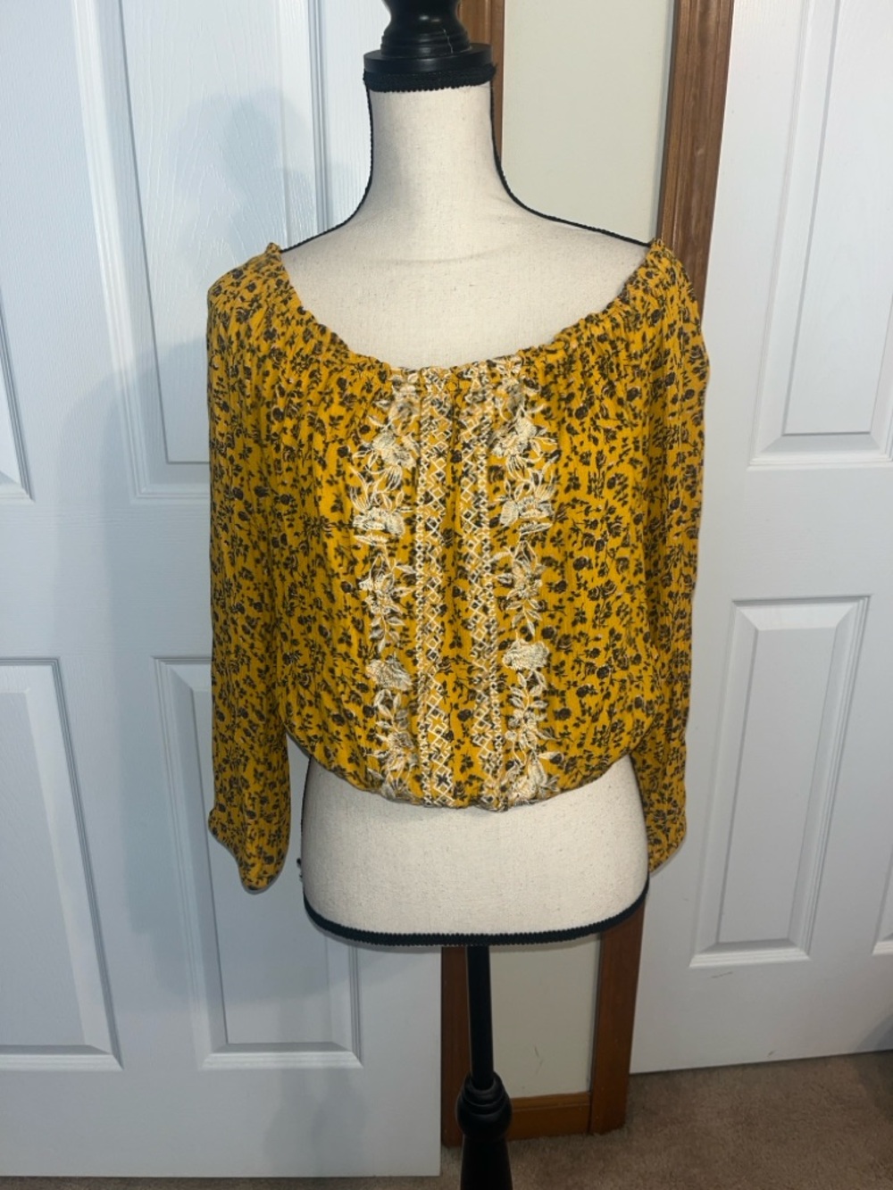 Jolt Off The Shoulder Floral Top